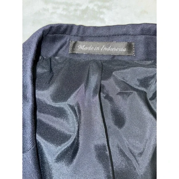 Lauren Ralph Lauren Blazer‎ Men's 42R Navy Wool Gold Buttons Sport Coat